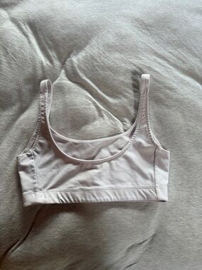 Outdoor Voices Light Lavender Scoop Bralette